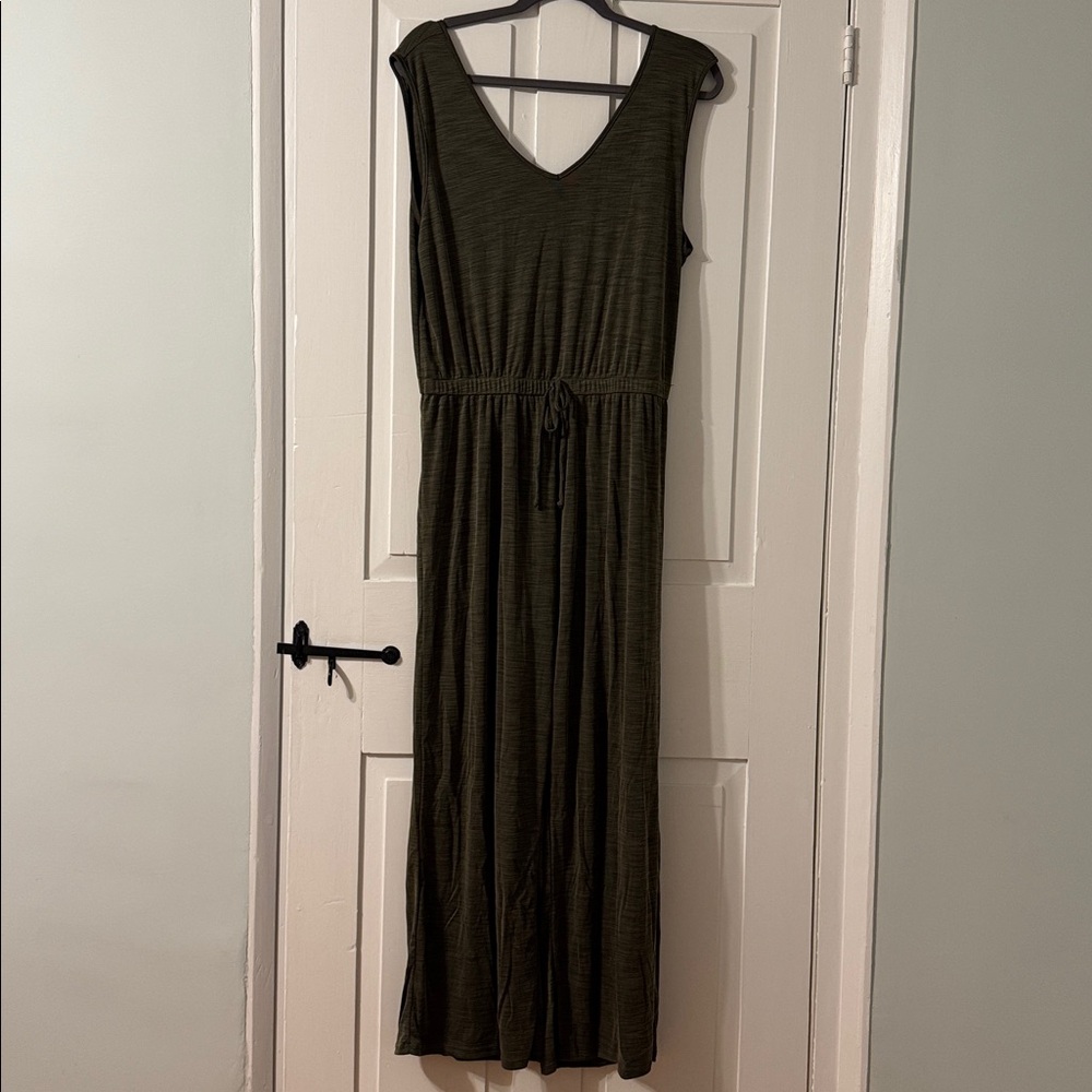 Nicole Miller Olive Green Romper